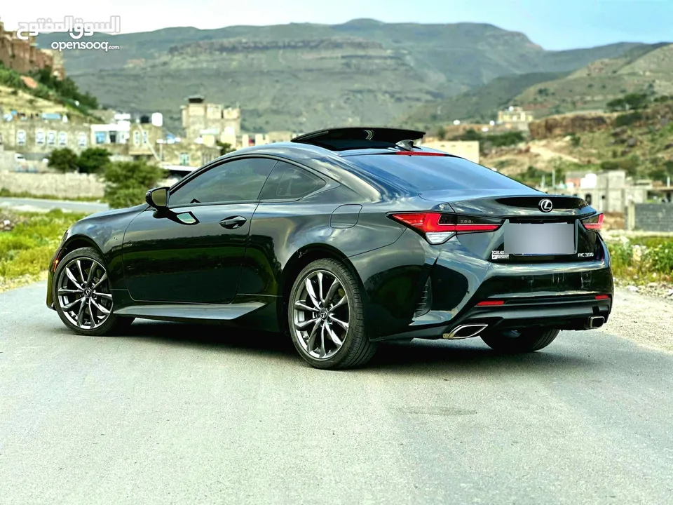 لكزس 2021 RC 350 F-sport الوحيده في اليمن