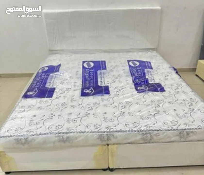New branded beds and Mattresses are available سرير و مراتب