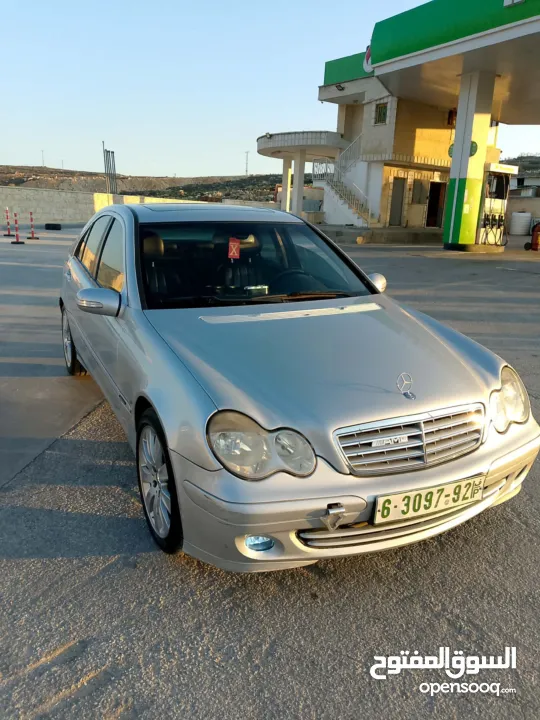 مارسيدس C230 موديل 2007 كرتونة