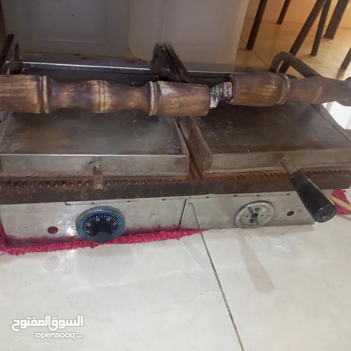جرل  شواية يعمل بالكهرباء هيفي ديوتي للمطاعم مزدوجة من الاعلى والاسفل وجسم مقاوم للحرارة
