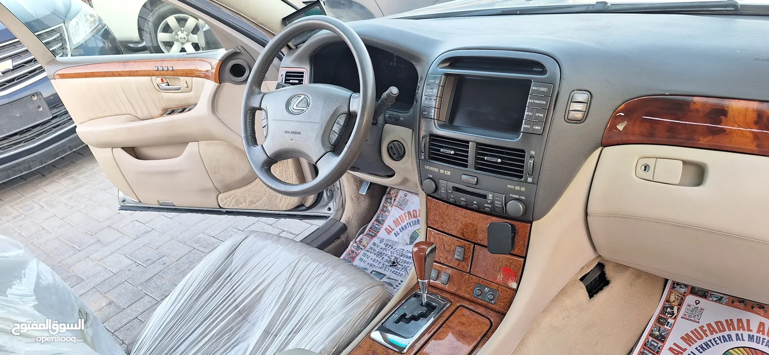 لكزس  LS430 نص الترا موديل 2004