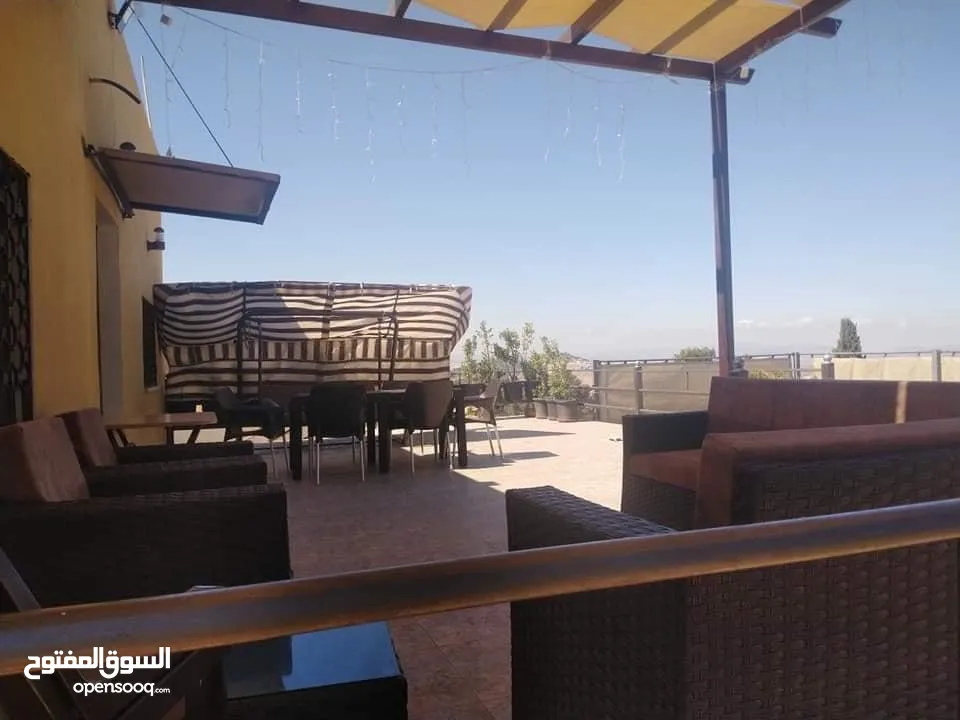 احجز معنا في مزرعه ماريا (جرش) احلا اطلاله بانوراميه خلابه على جبال سوف والسلط وعمان في منطقة هادئة