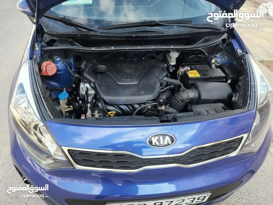KIA RIO 2012 كيا ريو 2012 هاتش باك فل كامل مع فتحه أعلى مواصفات