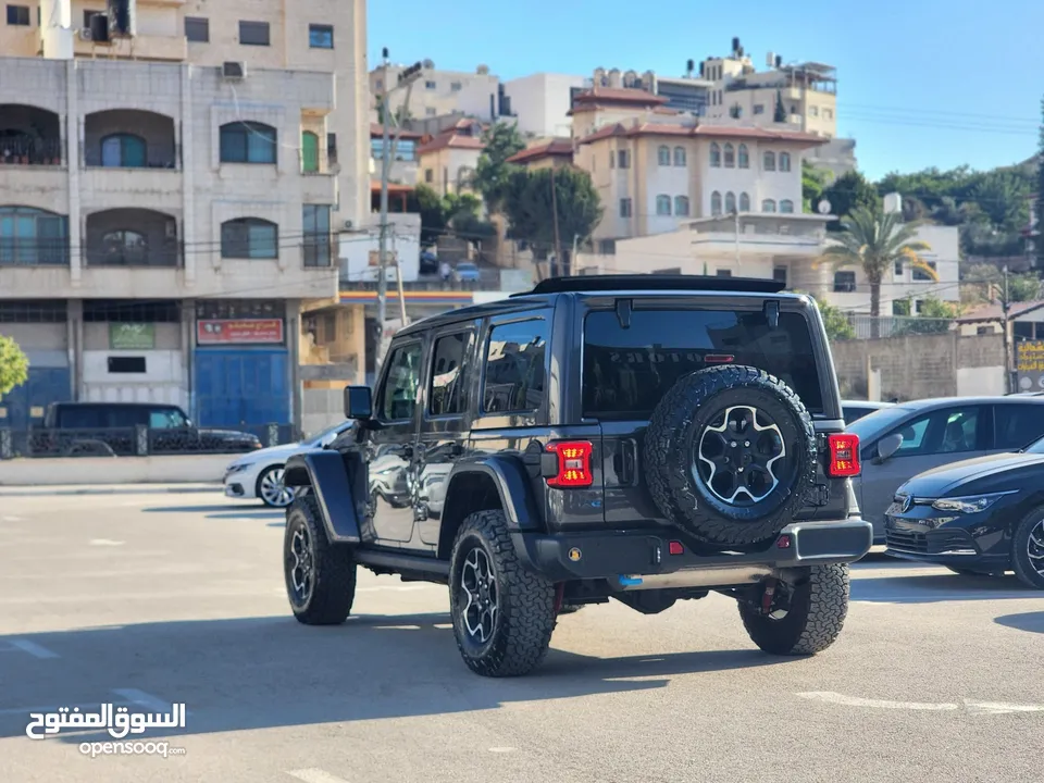 جيب رابيكون ترخيص 2022 ماتور 2000 هايبرد  375حصان/دفع رباعي