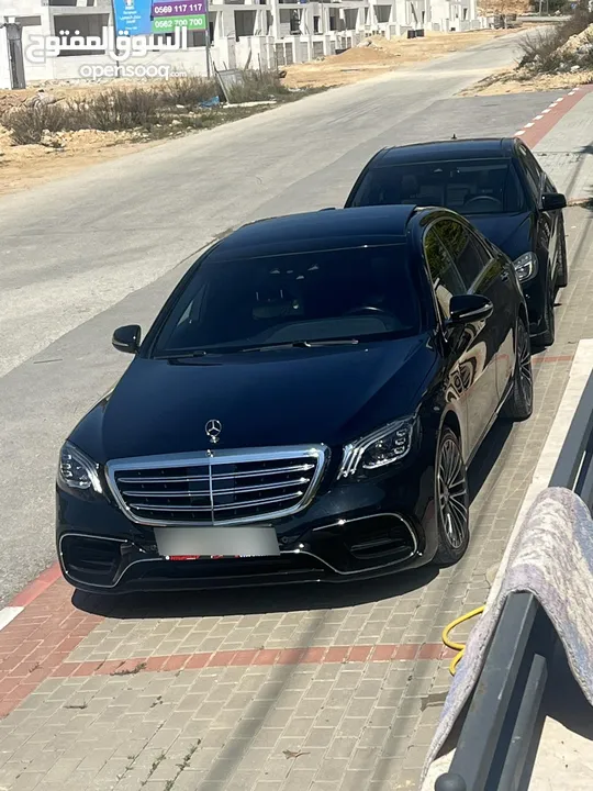 مرسيديس إس 400 full AMG   السيارة استعمال شخصي بتجنن s400 amg هايبرد. السيارة موجودة برام الله