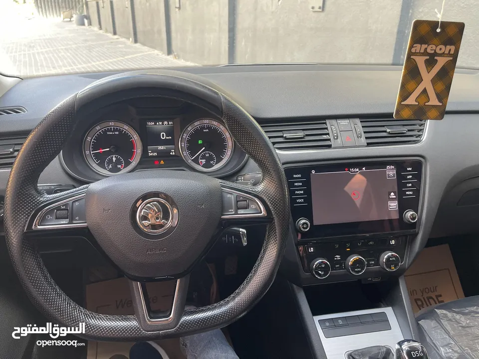 سكودا اوكتافيا 2020/19 بحالة الوكالة ولا غرام بوية