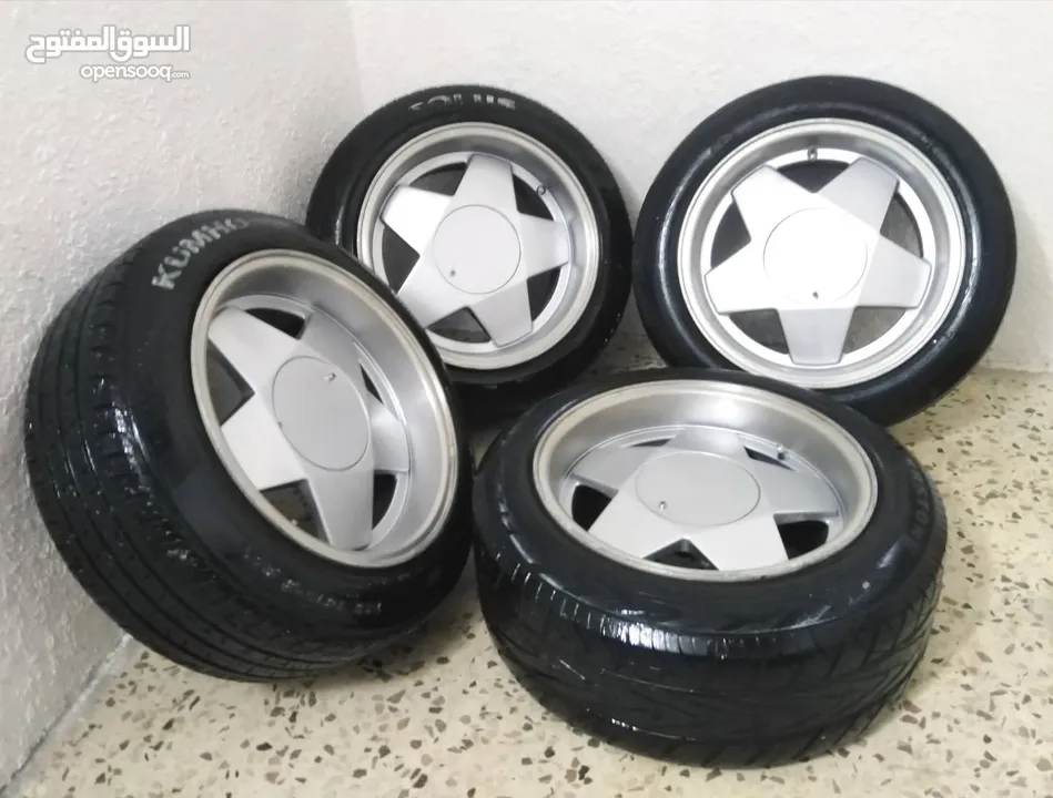 بسعر حررررق 60 دينار  طقم جنطات بوربت النجمه