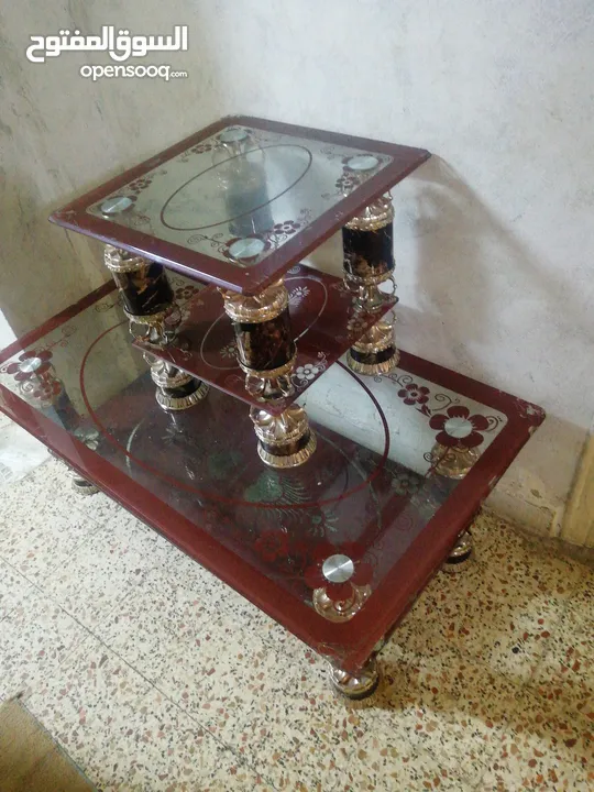 طاولات قزاز مستعمله للبيع