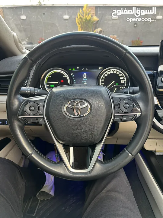 لمتد بنوراما وارد الشركه اعلى صنف . Toyota Camry GLE Hybrid2021.ركز ع الون الفخم