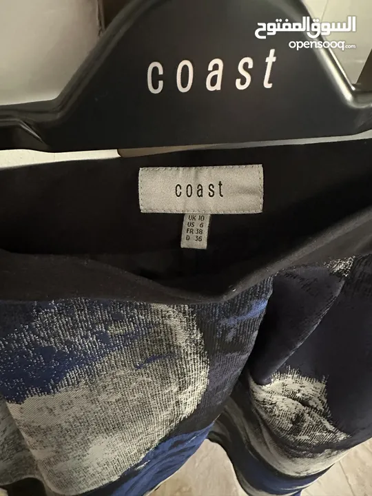 فستان coast اصلي من دبي قياس small