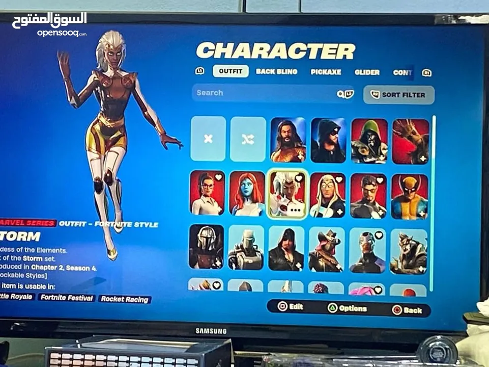 حساب فورت نايت 100 سكن سيزون 3 لحد سيدون 12