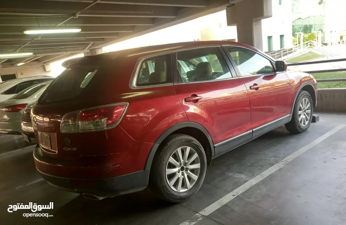 mazda cx9,,,2008صبغ الوكاله بالكامل