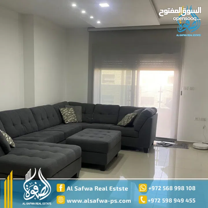 شقه سوبر ديلوكس مفروشه للايجار شارع الارسال
