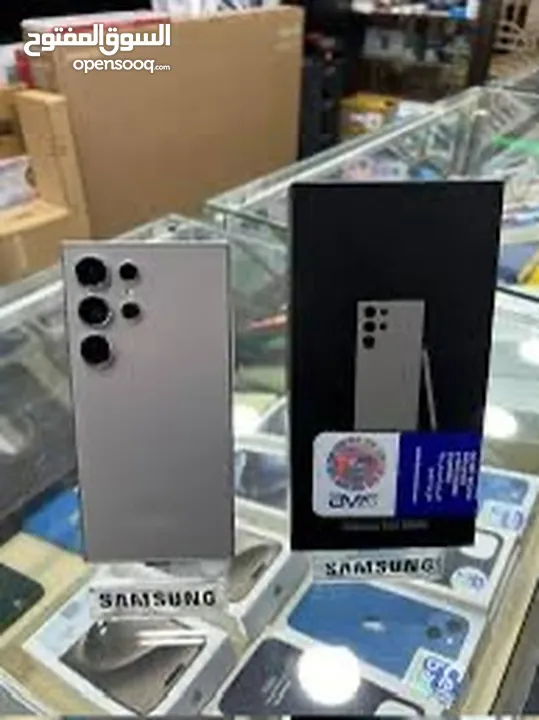 جالاكسي S24 Ultra جديد كفالة الوكيل الرسمي BMS (1TB /512GB/256GB)