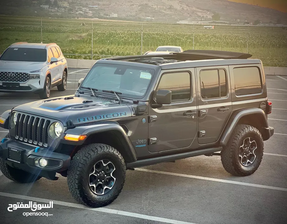 ‏  JEEP WRANGLER RUBICON Hybrid Plug IN Full  جيب روبيكون الجديد هايبرد كهرباء+ بنزين 2022-