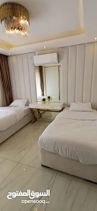 شقق فندقيه مفروشة مميزة vip بأجمل مناطق عمان طريق المطار ودير غبار والجبيهه