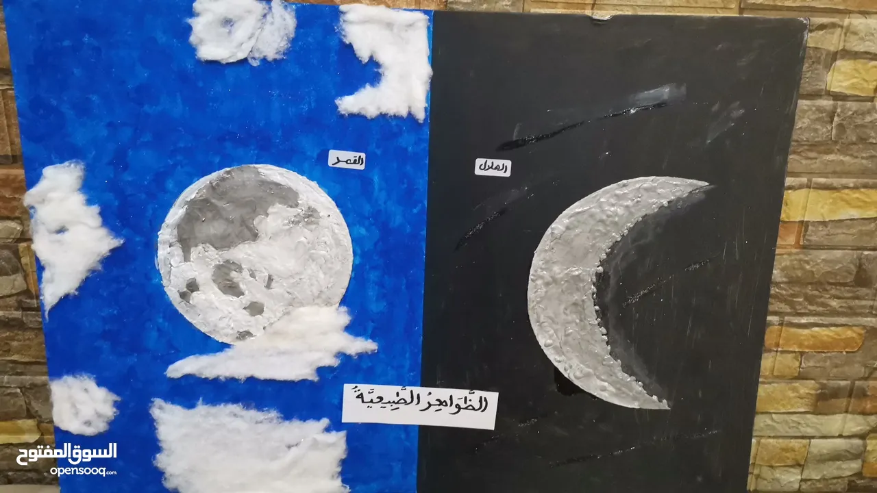 نخدم ف كرطونيات و وسائل ايضاح و صنع مجسمات و رسم لوحات مائيه