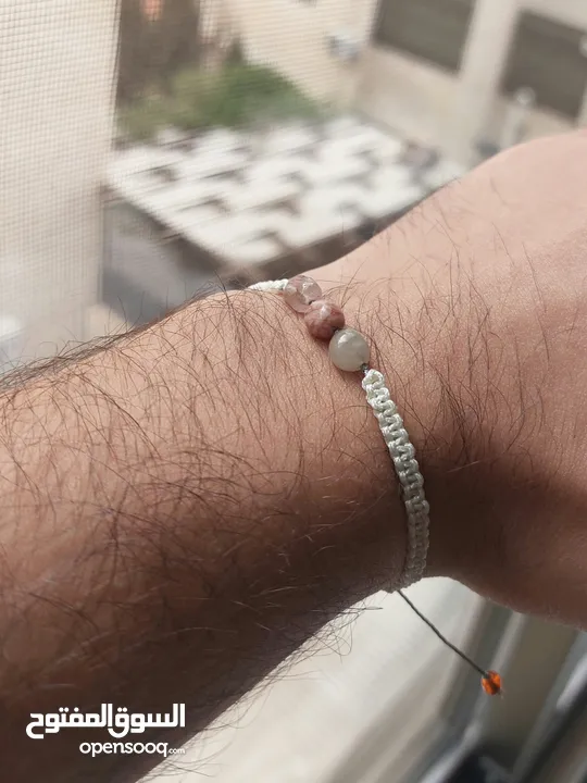 اساور خيوط شغل يدوي handmade ديزاينات مختلفة وحسب الطلب bracelets