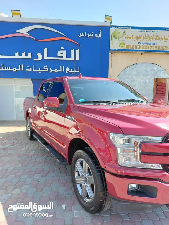 للبيع فورد F150موديل 2018 نظيف بحادث بسيط