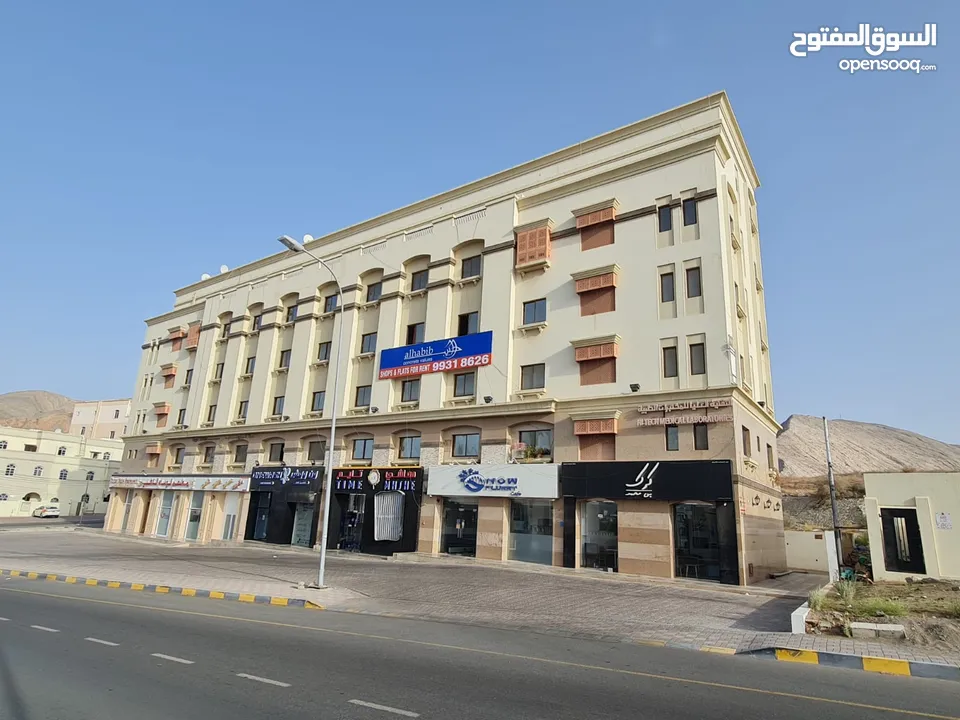 Good 2 BR flats with Split A/c's at Al Khuwair, near Technical College