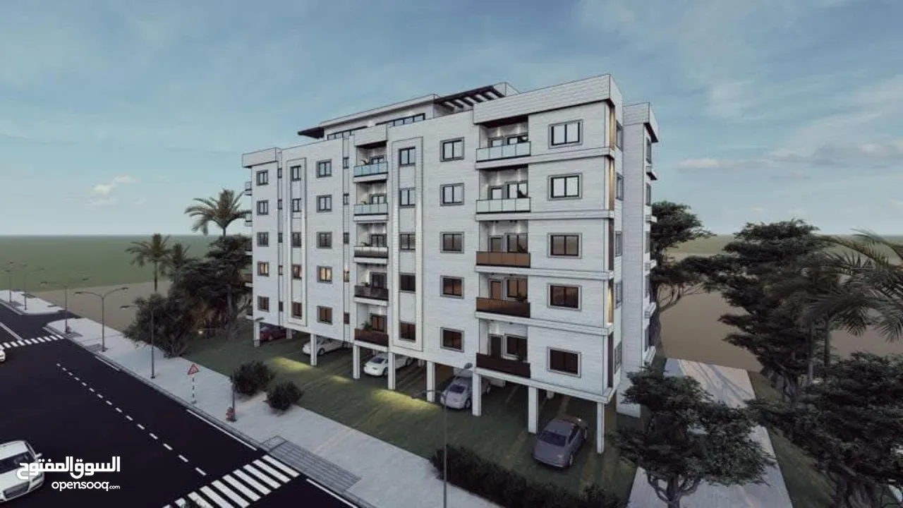 شقه للبيع مساحة 140م بإطلاله  مميزه