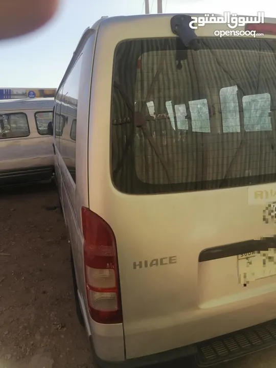 للبيع او المقايطة شريحة / هايس تايوتا 2018  Hiace