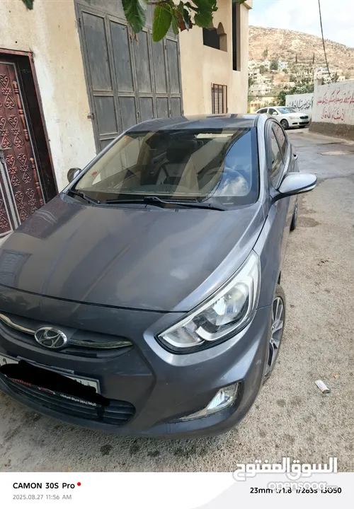 هونداي اكسنت خليجي 2016 سنة التسيير 2019