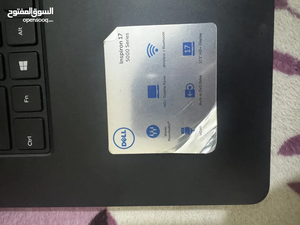 Dell Laptop Core i7 (5000 series)
