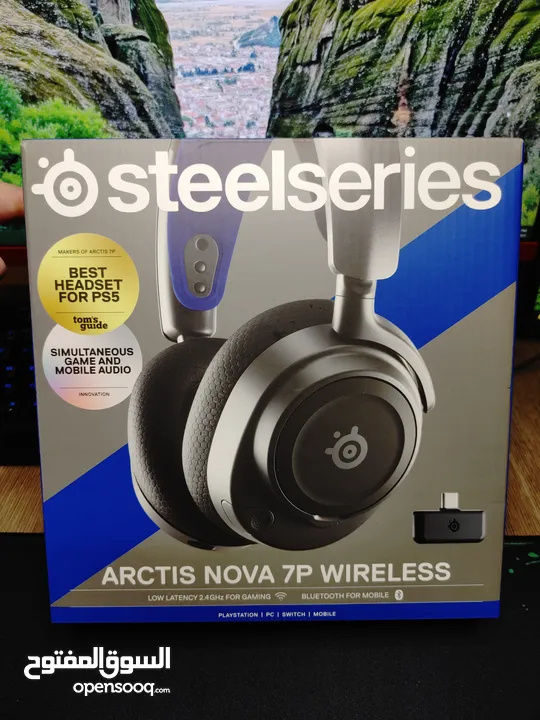 SteelSeries Arctis Nova 7P Wireless Multi-Platform Gaming Headset