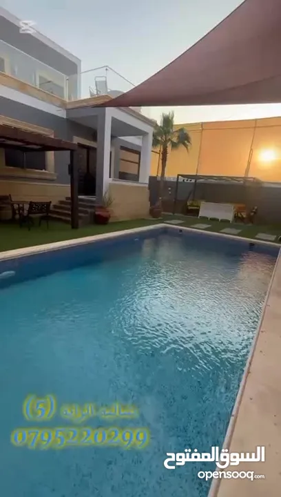 شاليه فيلا في أرقى مناطق الغور للايجار اليومي