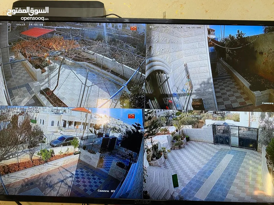 تركيب جميع انواع كاميرات المراقبة باحترافية عالية