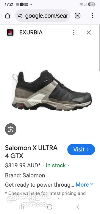 افضل بوت رياضة سالمون جيم هايك ركض ووتر بروف الترا 4  x best salomon sport shoe ultra x 4 gore tex