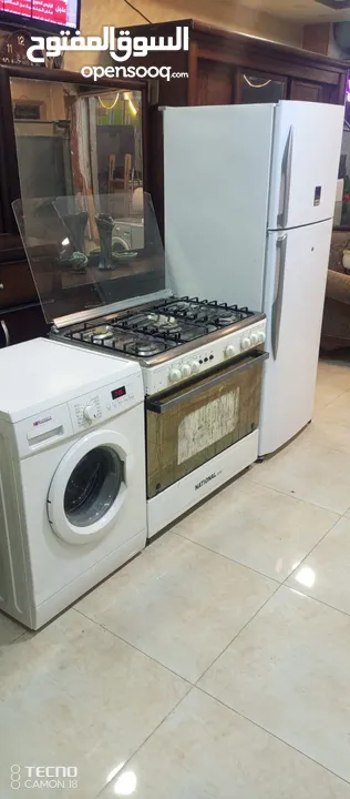 بكج اجهزة كهربائية بحالة ممتازة