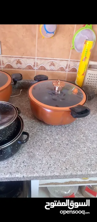 5 طناجر جرانييت 2 ظغط الياقطين