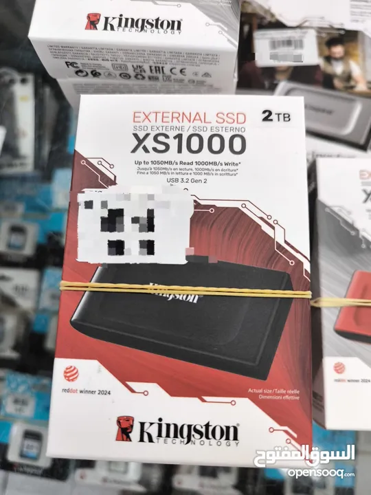للبيع هارد ديسك 2TB كينجستون جديد SSD سريع