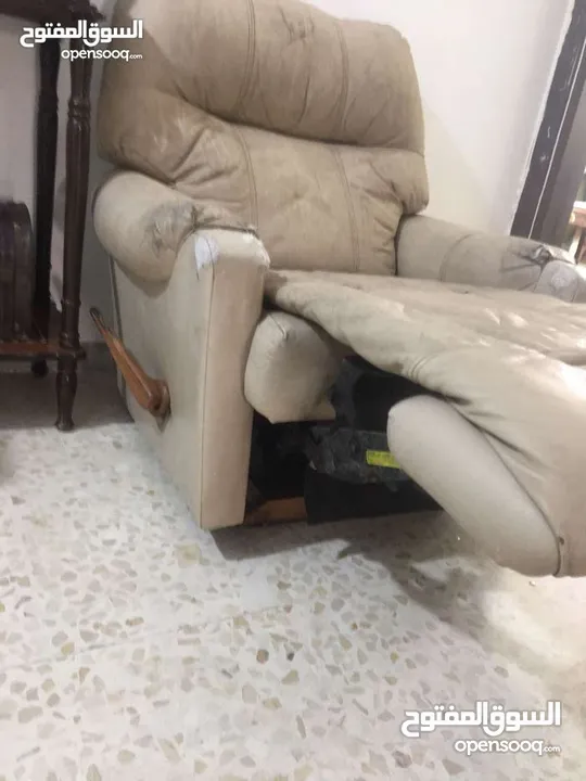 ريكلاينر أمريكي Recliner American 100%