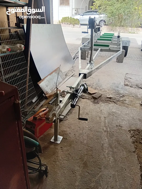 للبيع تيلر 20 قدم جديد كليا مطلي جلفنة الحديد +صندوق سلندرات