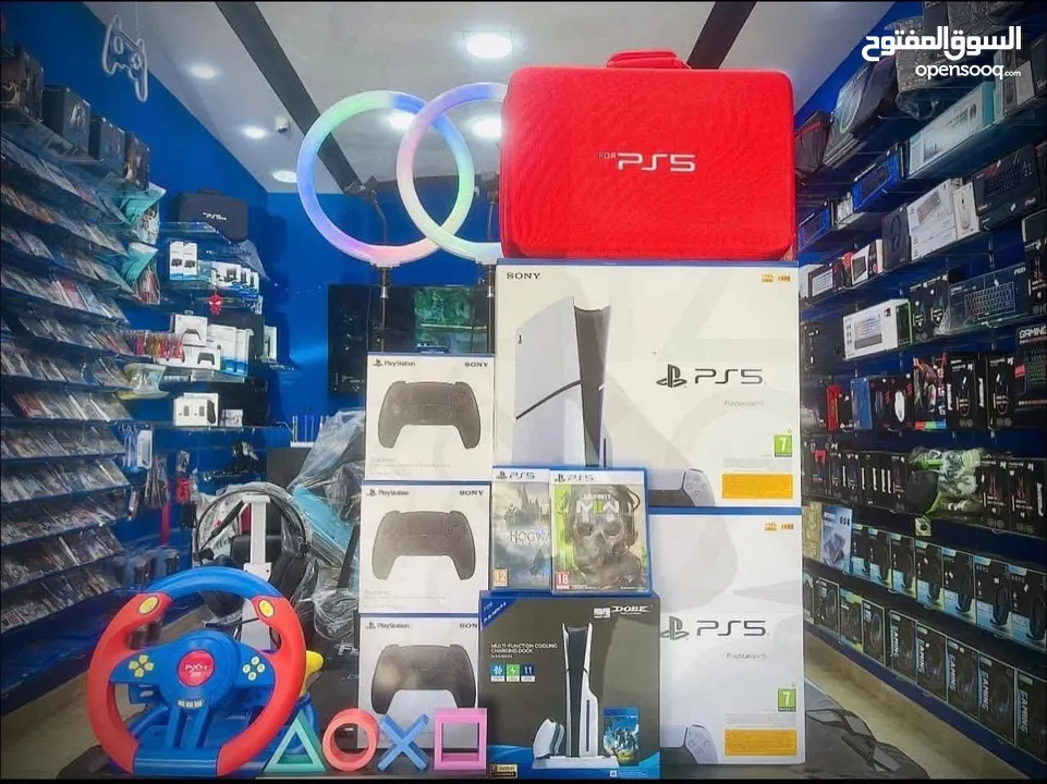 playstation and accessories بلايستيشن و جميع الاكسسوارات اي شيء متعلق  بالجيمر بتلاقي عند  Mr gamer