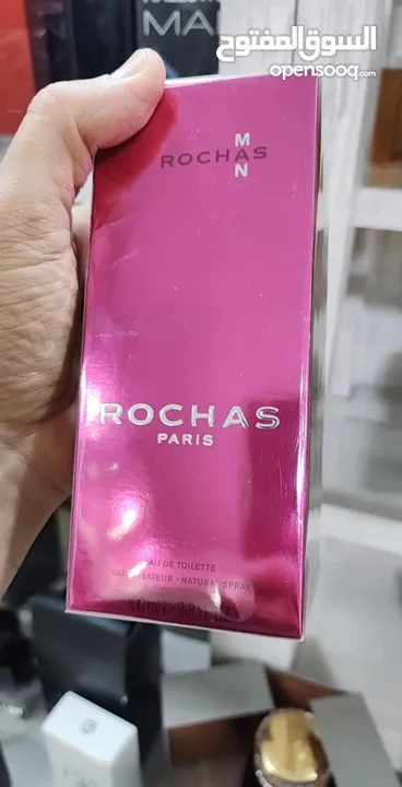 عطر روشاز مان فرنسي اصلي  مرشوش منه رشتين للبيع