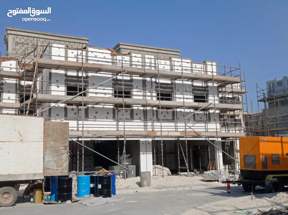 Tiles work and wall plaster