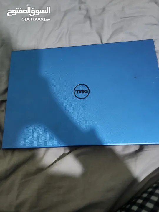 لاب توب dell مع شاحن نينتندو سويتش مع كينترولار