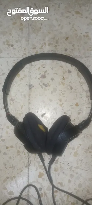 سماعه سوني الأصلية سلك شغاله 100% sony headphones