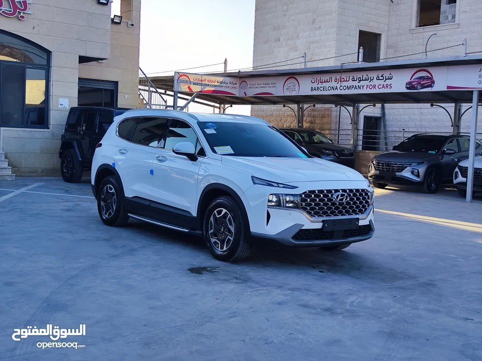 هونداي سانتافي هايبرد ترخيص 2022
