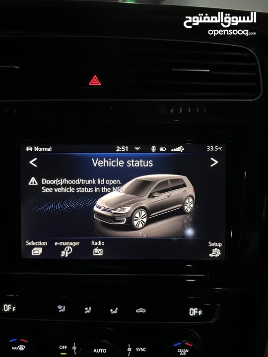 للبيع بحالة الوكالة Volkswagen E-Golf