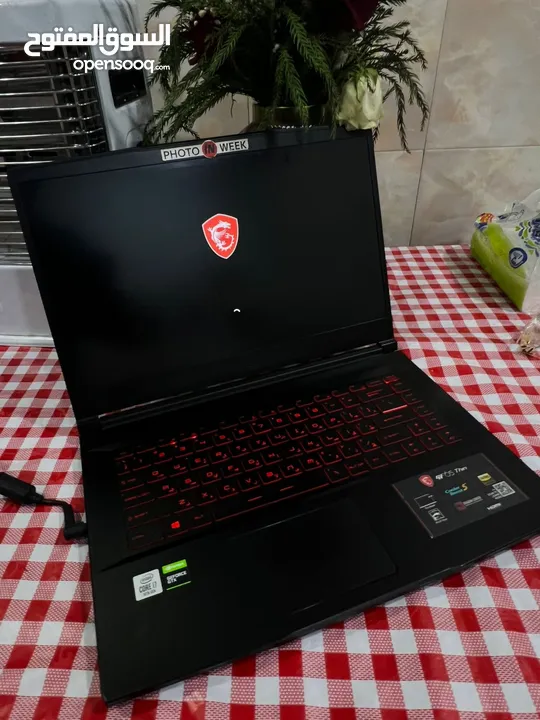 MSI GF65 Thin ام اس أي نظيف استخدام شخصي شوف الوصف