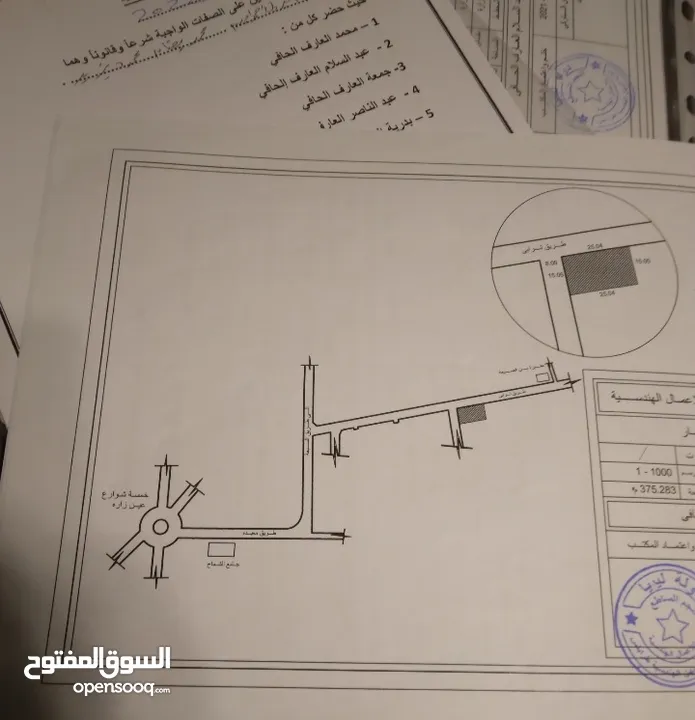 قطعة ارض ملك مقدس مساحتها 300متر مربع واجهتين داخلية2000دينارللمتر قابل للنقاش