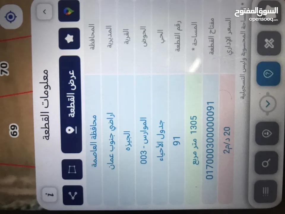 ارض للبيع بمنطقة الجيزه