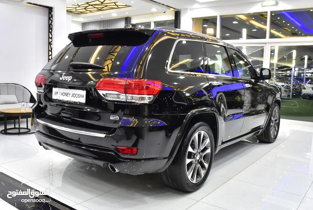 Jeep Grand Cherokee Overland 4x4 ( 2018 Model ) in Black Color GCC Specs