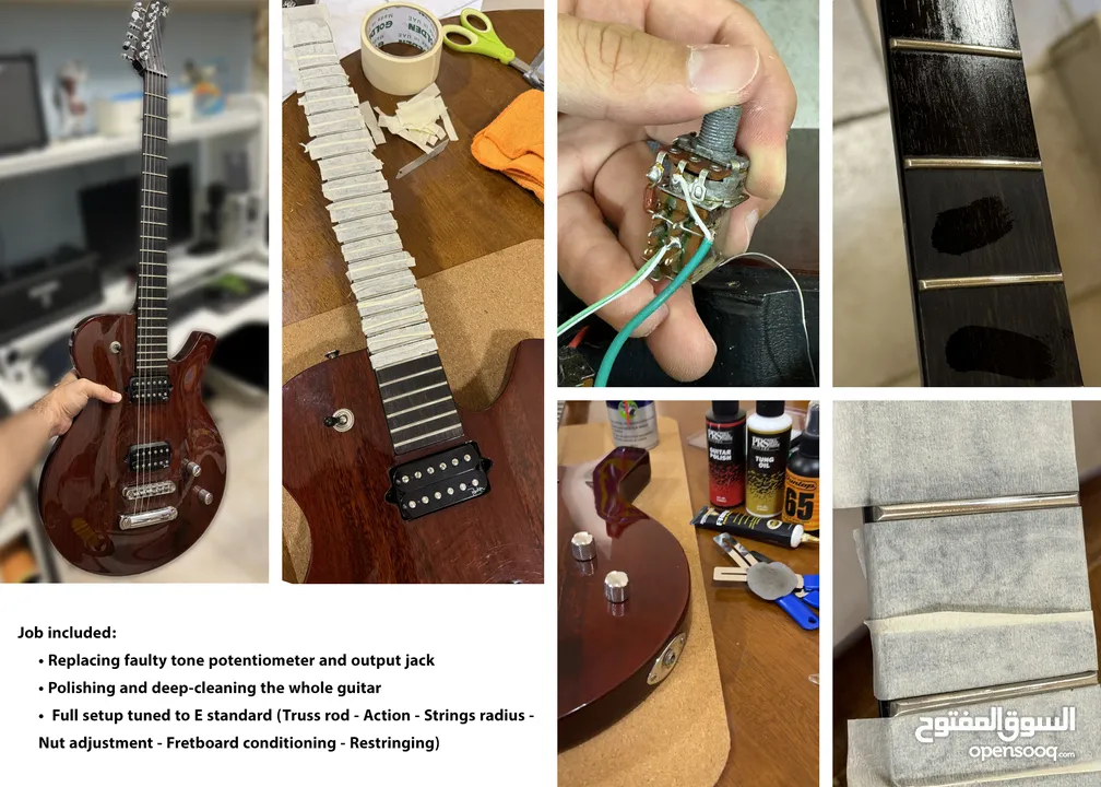 Professional Guitars Maintenance & Service