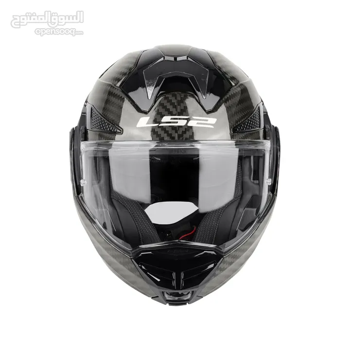 LS2 FF901 Advant X Solid Carbon Modular Helmet